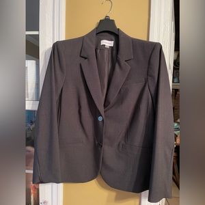 Woman’s gray Calvin Klein suit jacket size 20 new